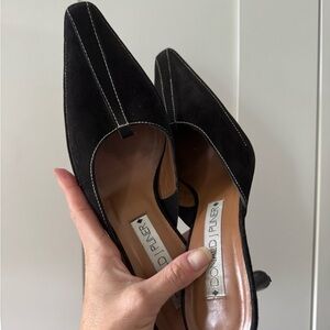 Donald J. Pliner Black Heeled Shoes
